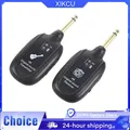 Ricevitore trasmettitore sistema wireless per chitarra XIKCU A8 Trasmettitore per chitarra wireless ricaricabile integrato ricaricabile incorporato