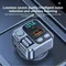Bluetooth 5.1 FM Transmitter Car Charger 20W PD USB-C Fast Charger Car Radio with Mic for Wireless Hands Free Call MP3 Player