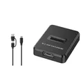 AU58-M.2 Docking station Nvme e SATA a USB C Doppio protocollo Adattatore da M.2 a USB C Custodia SSD esterna da 10 Gbps con USB C 2In1