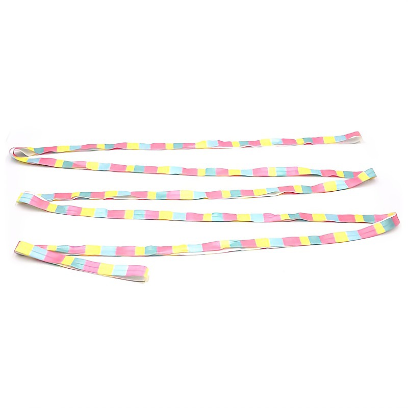 1pc Vibrant Multi-Color Jump Rope 118.11 Long Elastic Long Jump Rope for Fitness and Exercise Ideal for Family Parties and Workouts Exercise EquipmentVibrant Jump RopePolyester Fiber Rope Jump