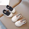 Kleinkind Mädchen T-Riemen PU Schuhe Junge Sport Wohnungen Kinder Loafer Schule Größe 21-30 Herbst Frühling Schuhe