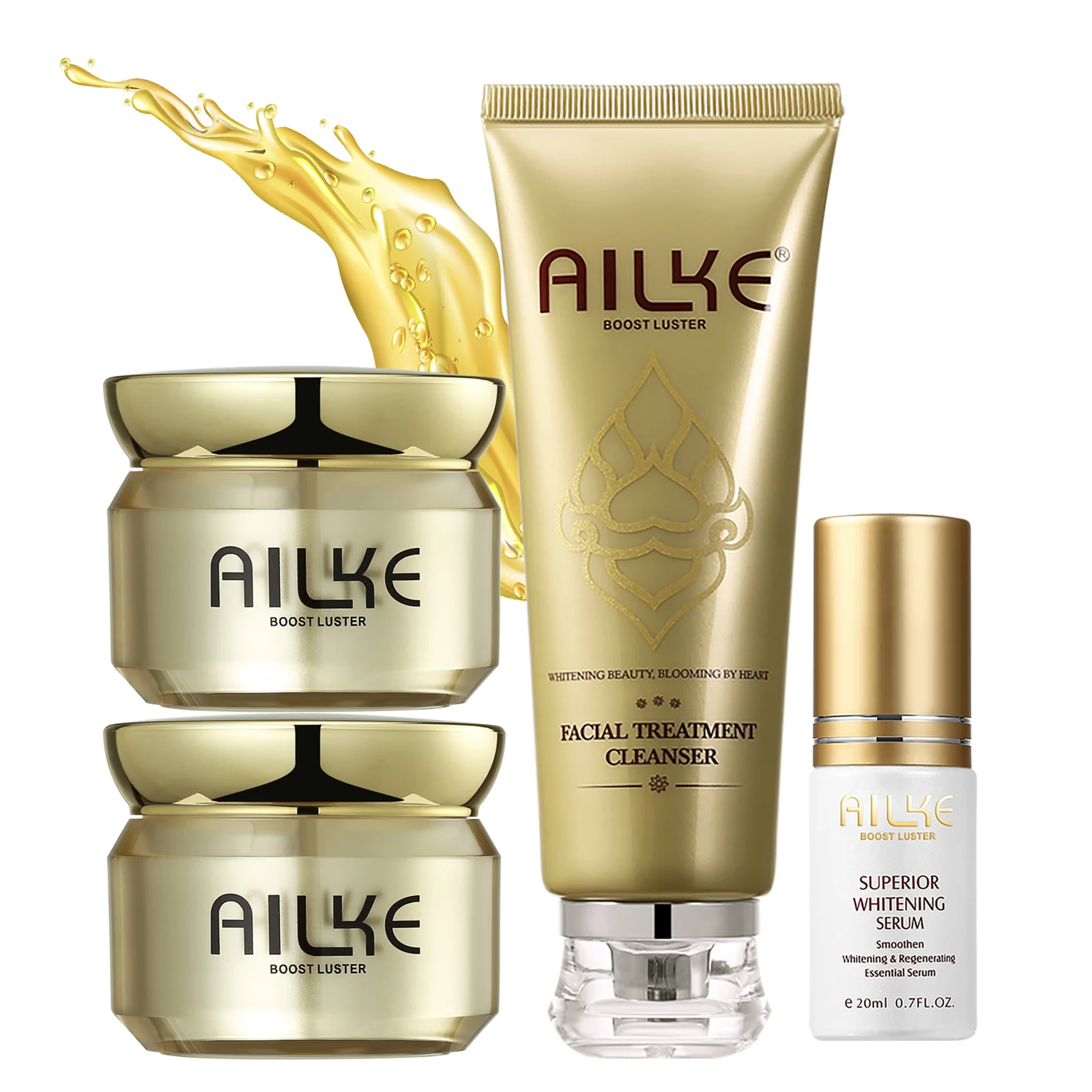 AILKE Dark Spot Corrector Bleaching Feuchtigkeit Gesichtscreme mit Spf35+ Beleuchtung Hautton Koreanische Anti-Sonnenbrand Gesichtspflege Image