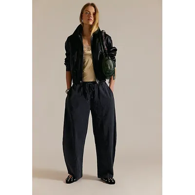 Lex Barrel Pants at Free People in Washed Black, Size: XS