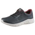 Slip-On Sneaker BUGATTI, Herren, Gr. 42, blau, Lederimitat, sportlich, Schuhe, Sneaker, Schlupfschuh, Freizeitschuh mit Logoverzierung