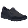 Slipper JOSEF SEIBEL "Marley 52", Herren, Gr. 47, schwarz, Nubukleder, Veloursleder, casual, Schuhe, Sneaker, Schlupfschuh mit TEX-Ausstattung