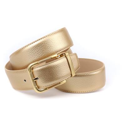 Ledergürtel ANTHONI CROWN, Damen, Gr. 90, gold, Rindsleder, casual, Gürtel Image