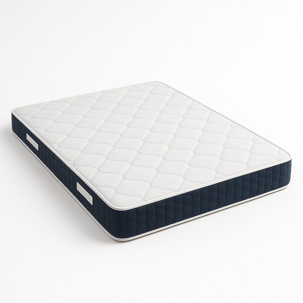 THE WHITE STONE Doppelbett 160 X 190 Taschenfedern und Memory Foam | Höhe 30 cm | Allergikerfreundlich | Made in Italy Image