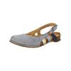Ballerina EL NATURALISTA "El Naturalista Ballerinas Nubukleder", Damen, Gr. 40, grau, Nubukleder, casual, Schuhe