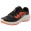 Trailrunningschuh SALOMON "ALPHAGLIDE", Gr. 41, schwarz, rainy day, rot orange, Synthetik, Textil, sportlich, Schuhe, wasserdicht