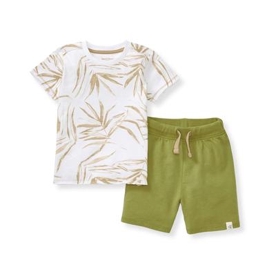 Shady Palms Organic Boy Top & Shorts Set