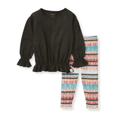 Woven Stripe Organic Cotton Set