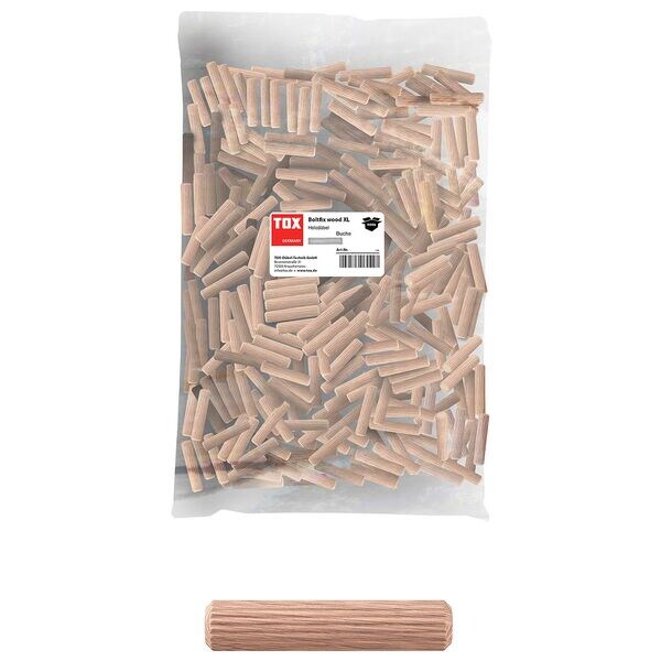 TOX Holzdübel »BOLTFIX wood« 40 mm 500 Stück braun