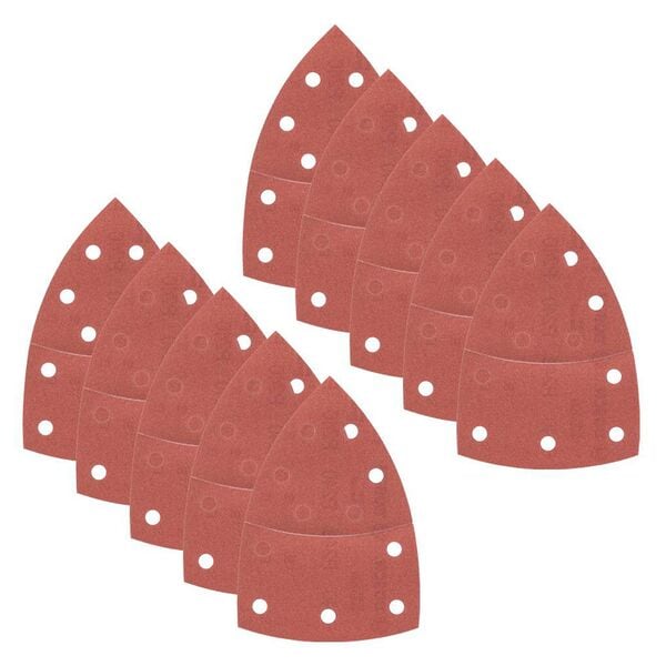 BOSCH Schleifblätter Körnung 240 10 Stück braun Image