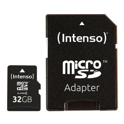 Intenso Speicherkarte microSDHC-Card Class 4 32 GB Image
