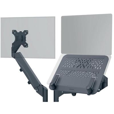 Leitz Bildschirm-Schwenkarm »Ergo« für 1 Monitor und 1 Laptop grau