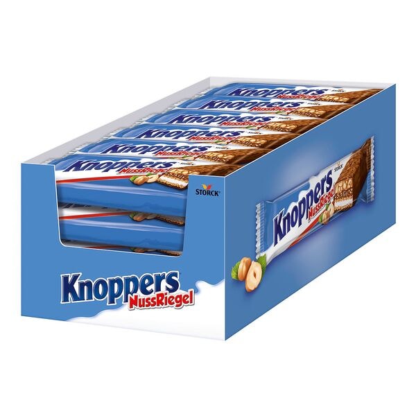 Knoppers 24er-Pack Riegel »Nussriegel« 40 g braun Image