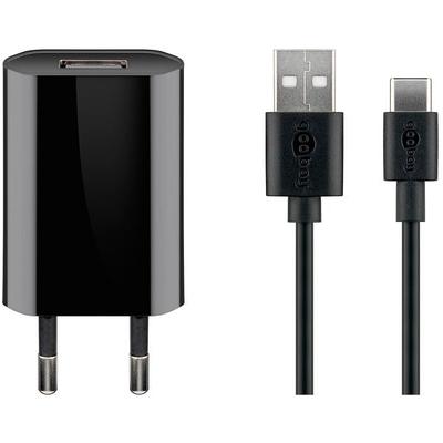 goobay Ladekabel mit Adapter USB A 1.0 m Image