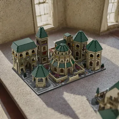 13991PCS Moc building blocks Creative Battle for Theed Creative DIY Perfect for Education and Collection Retro Style Inspiration