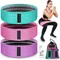Bande élastique de sport, bande de fitness multicolore pour entraînement de force des jambes, entraînement des hanches et des cuisses à domicile