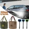 5/10/20L Folding Portable Bucket with Cover Car Wash Fishing Bathroom Tool Silicone Bucket Outdoor Camping Household Supplies ﻿