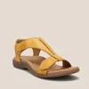 Heiße Verkäufe Frauen Sandalen Offene spitze Schuhe Weiche Outdoor Frauen Strand Sandalen Mode Leichte Casual Schuhe Plus Größe Keil Sandalen