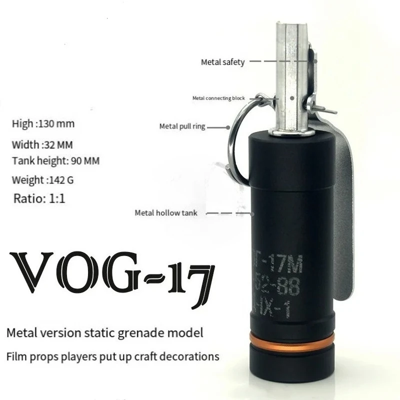 1PC VOG-17 VOG-17M Metallversion des statischen Modells Lehrmittel Vorratsglas Spielzeug Image
