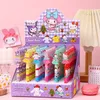 Sanrio 48 Stück Gelstift Schwarz 0,5 mm Labbu Kuromi Hello Kitty My Melody Kawaii Patch Press Pen Student Gelstift Mädchen Geburtstagsgeschenk