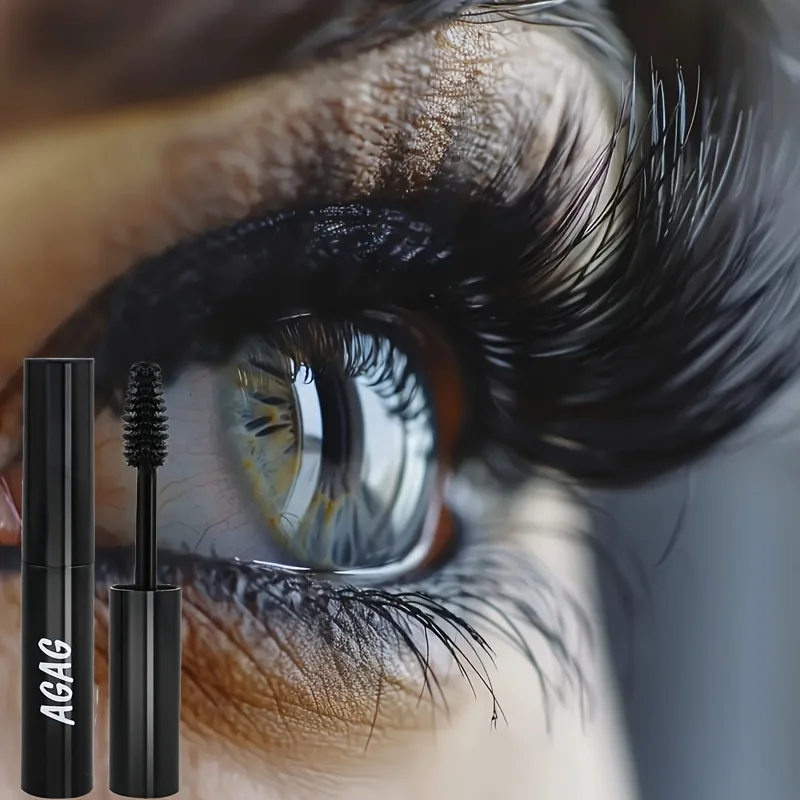 Wasserfeste Wimperntusche, 4D-Verlängerung und Aufpolsterung, antihaftbeschichtet, nicht fettend, 24-Stunden-natürliches Aussehen und komfortable Nutzung Image