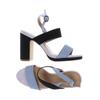 Anna Field Damen Sandale, Gr. 37, mehrfarbig, kein Etikett