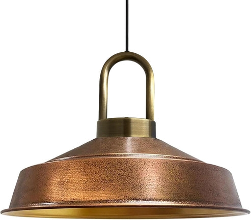 Bamyum Asletl-Lock Vintage Kupferfarben Pendelleuchte Image