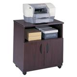 Safco Products Company Mobile Printer Stand in Red/Brown | 30.5 H x 28 W x 19.75 D in | Wayfair 1850MH