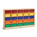 Jonti-Craft® 25 Compartment Cubby Wood in Brown | 35.5 H x 60 W x 15 D in | Wayfair 4025JCPW