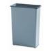 Safco Products Company 22 Gallon Trash Can Stainless Steel in Black | 29.5 H x 20.75 W x 11 D in | Wayfair SAF9618CH