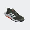 Trainingsschuh ADIDAS PERFORMANCE "DROPSET BASE .", Gr. 41, night cargo, cloud weiß, impact orange, Textil, sportlich, Schuhe