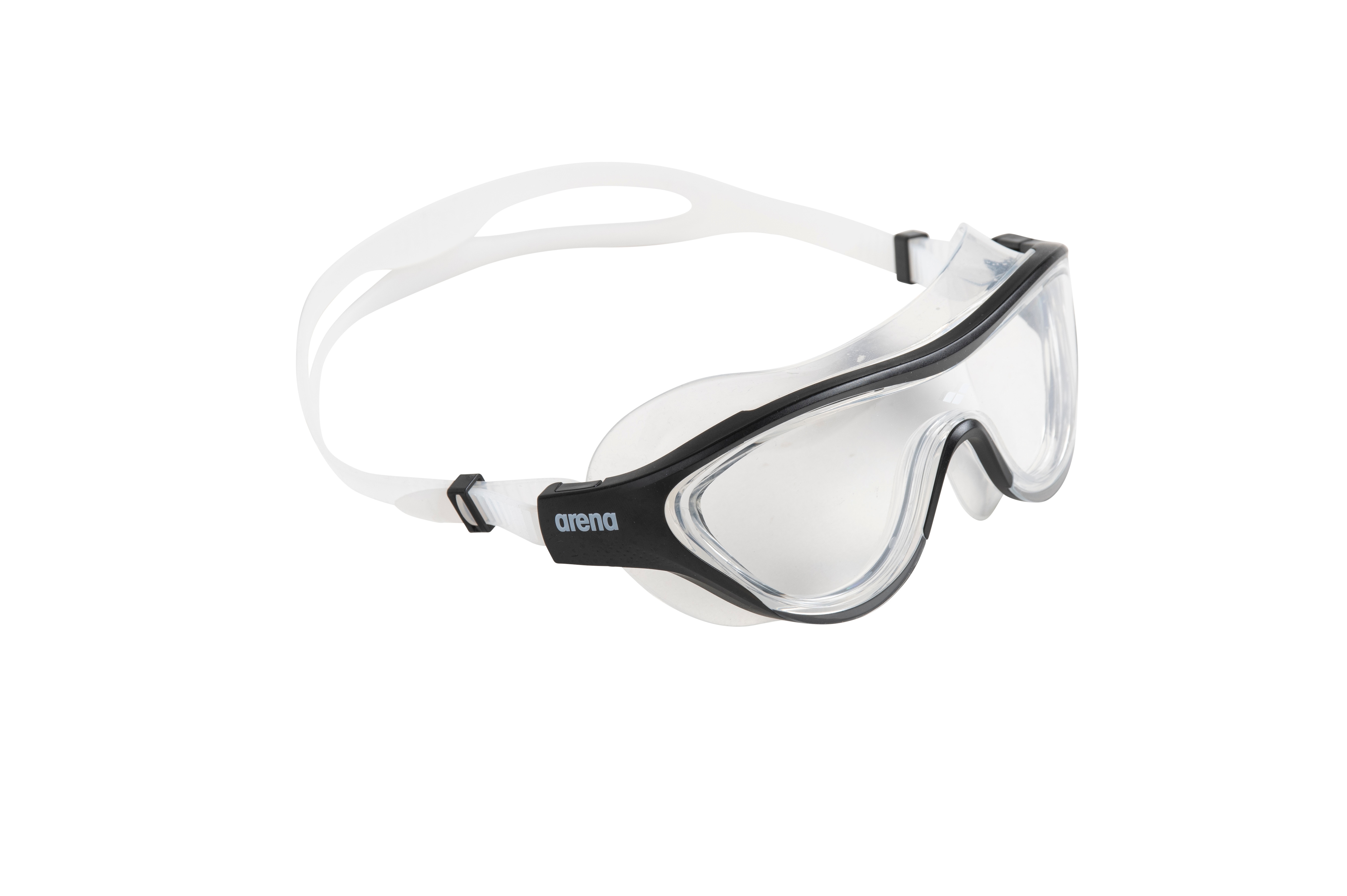 Schwimmbrille ARENA "THE ONE MASK", clear, schwarz, transparent, Sportbrillen, Damen Image