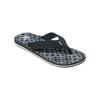 Badesandale BILLABONG "All Day Theme", Gr. 7(40), char, Obermaterial: 60% PU, 30% Polyester, 10% Baumwolle / Futter: 100% Polyester / Innensohle: 100% EVA / Zwischensohle: 100% EVA / Außensohle: 100% EVA, Schuhe