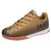 Indoorschuh JAKO "J-SI SWEEPER", Gr. 39, jet schwarz, rich gold, Synthetik, sportlich, Schuhe