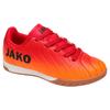 Indoorschuh JAKO "J-SI SWEEPER", Gr. 37, neon orange, fiery rot, Synthetik, sportlich, Schuhe