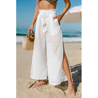 Beach Whisper White Cover-Up Pants