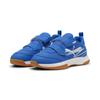 Hallenschuh PUMA "VARION II V JR", Gr. 32, blau (puma team royal, puma weiß, gum), Synthetik, sportlich, Schuhe