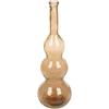 Bodenvase GILDE "Bodenvase bauchig "Balleros" braun", braun, B:33cm H:100cm T:33cm Ø:33cm, Glas, Vasen