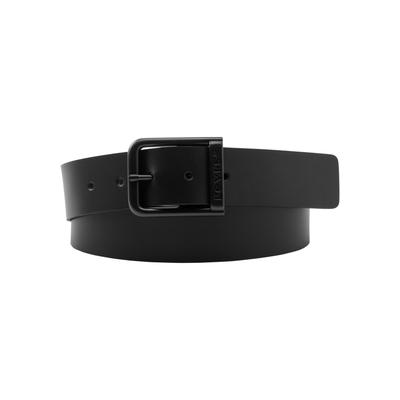 Ledergürtel LEVI'S "ALDERPOINT METAL GÜRTEL", Damen, Gr. 90, schwarz (regularschwarz), Rindsleder, unifarben, casual,modisch, Gürtel, ADLERPOINT METAL BELT Image