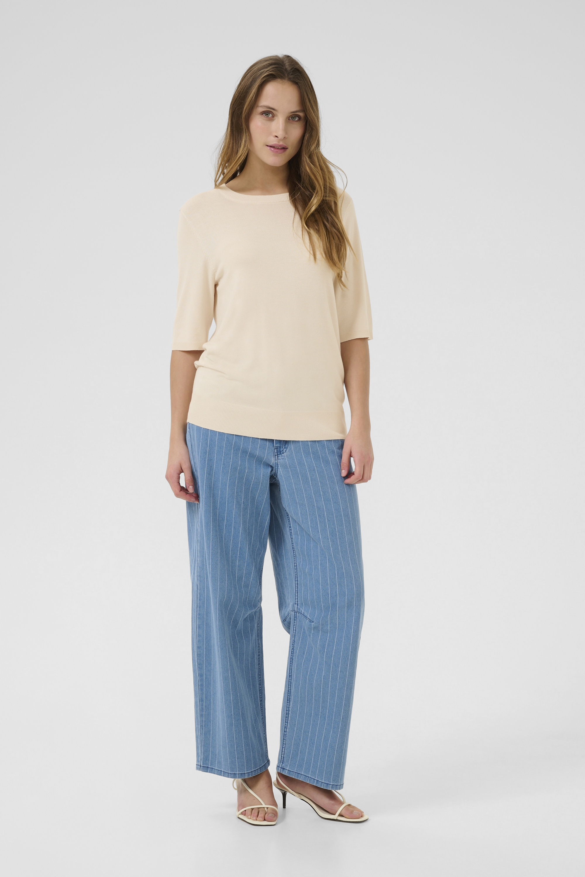 Strickpullover Relaxed fit cream Image