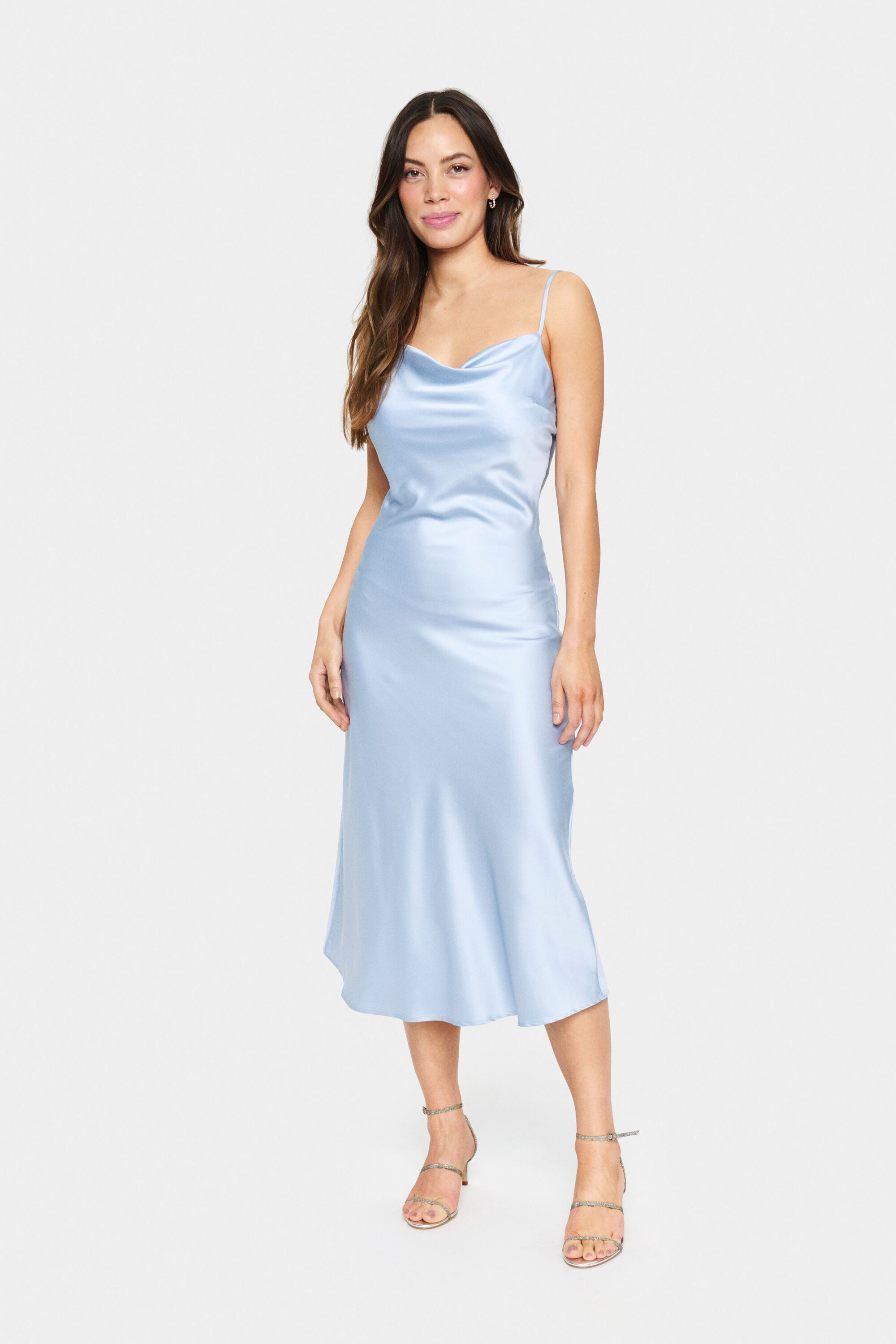 Kleid Fitted Chambray Blue Image