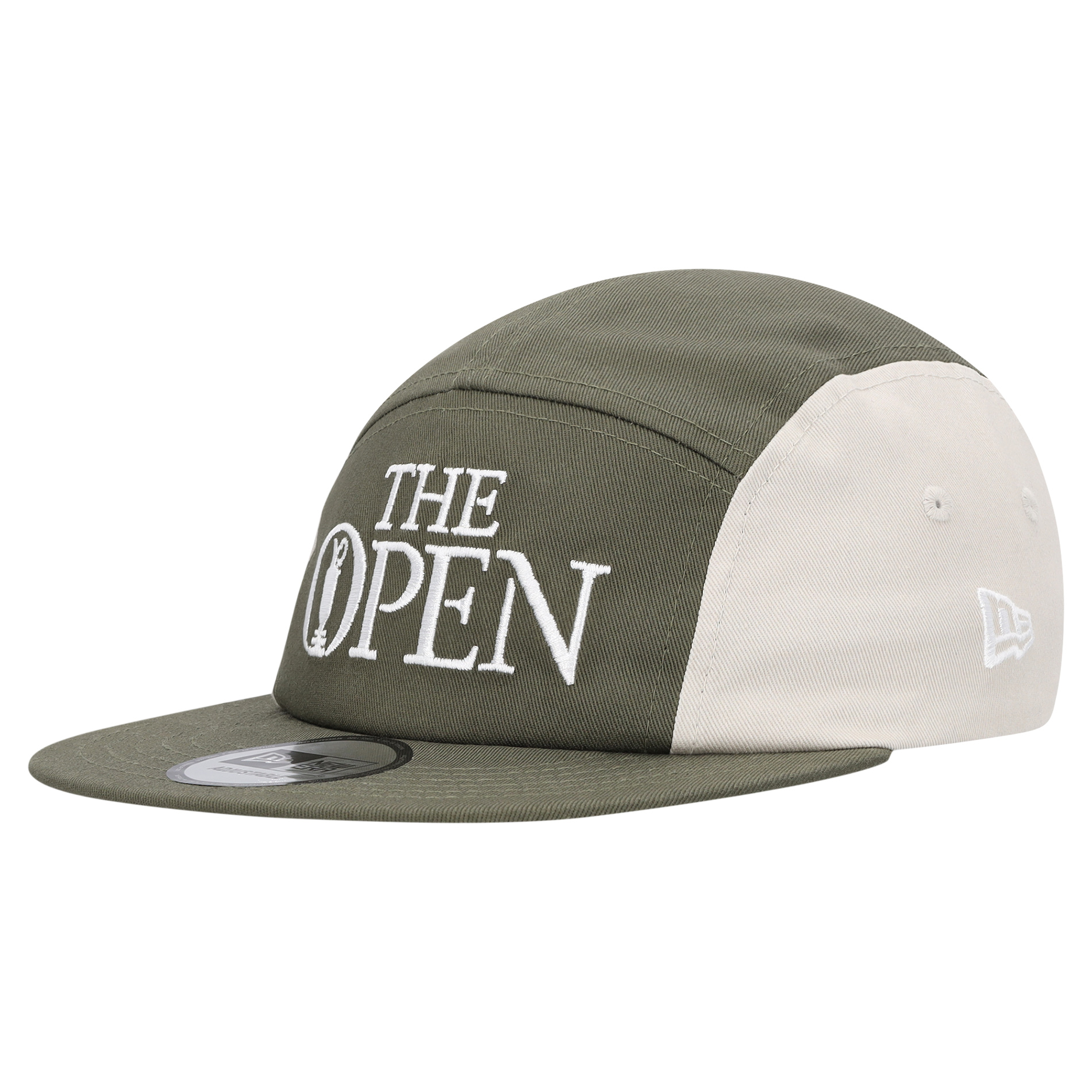 The Open New Era Camper Cap – Khaki Image