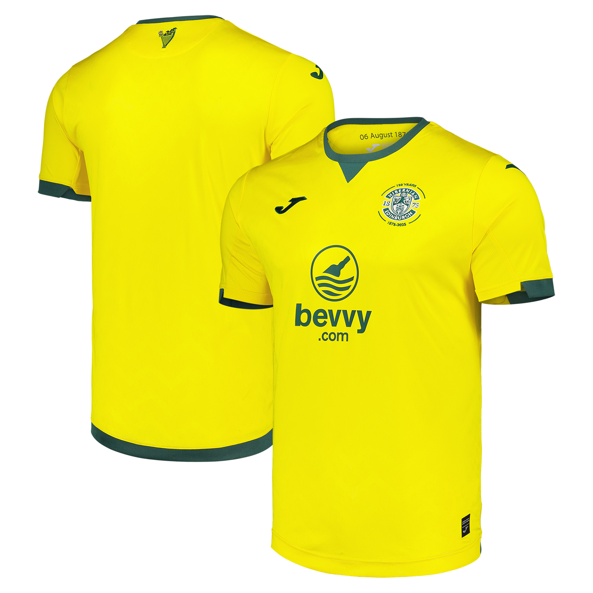 Hibernian Joma Auswärtstrikot 2025-26 Image