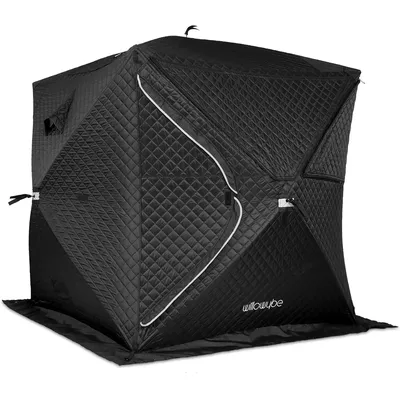 Outdoor Sauna Tent Pro 4 Person All Weather Insulated Solid Panoramic View Easy Setup Spacious and Waterproof Portability