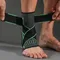 Bandage pressurisé, Support de cheville, attelle de protection, sangle de pied, ceinture élastique, Fitness, sport, gymnastique, accessoire de Badminton, 1 pièce