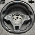 Per Volkswagen VW Golf MK7 TSI TDI Volante in fibra di carbonio Accessori per auto manuali Accessori per auto manuali rossi e blu