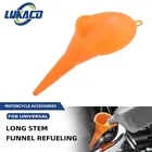 Imbuto a stelo lungo per Auto strumenti di riempimento del carburante per olio a benzina imbuto per olio in plastica antispruzzo strumenti di rifornimento per moto accessori per Auto